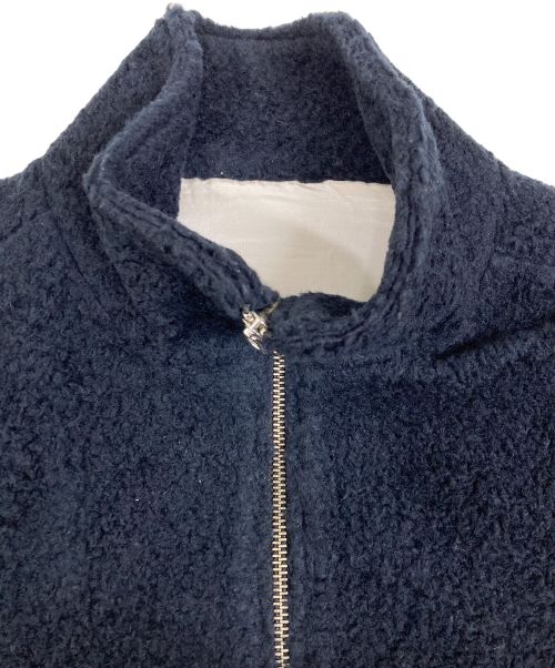 URU（ウル）URU (ウル) SHEEP BOA ZIP VEST 23FSB02 ネイビー サイズ:2の古着・服飾アイテム