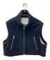 URU（ウル）の古着「SHEEP BOA ZIP VEST 23FSB02」｜ネイビー