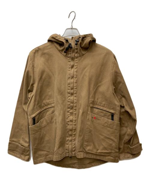 GRIP SWANY（グリップスワニー）GRIP SWANY (グリップスワニー) FIREPROOF CAMP PARKA ブラウン サイズ:Mの古着・服飾アイテム