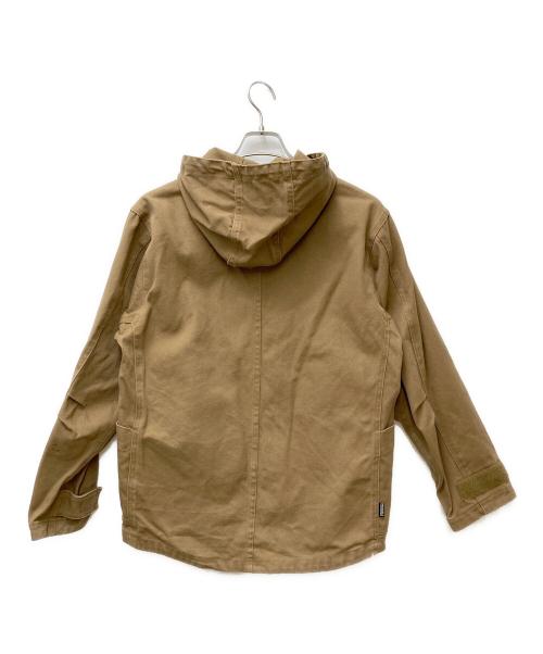 GRIP SWANY（グリップスワニー）GRIP SWANY (グリップスワニー) FIREPROOF CAMP PARKA ブラウン サイズ:Mの古着・服飾アイテム