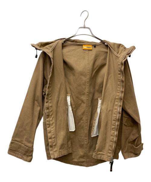 GRIP SWANY（グリップスワニー）GRIP SWANY (グリップスワニー) FIREPROOF CAMP PARKA ブラウン サイズ:Mの古着・服飾アイテム
