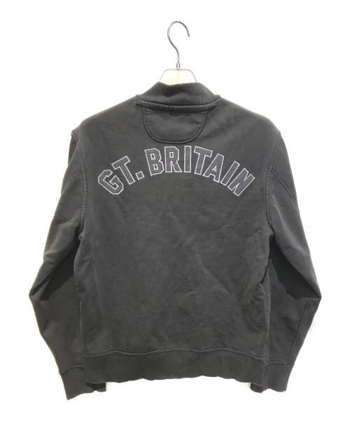 Rugby Ralph Lauren（ラグビーラルフローレン）Rugby Ralph Lauren (ラグビーラルフローレン) スウェットスタジャン ブラウン サイズ:Mの古着・服飾アイテム