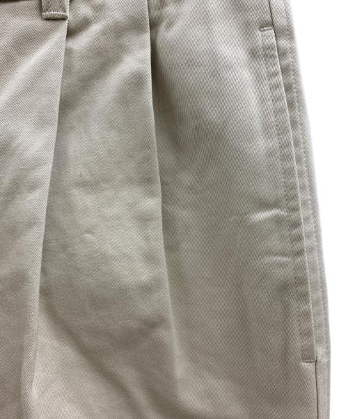 BROOKS BROTHERS（ブルックスブラザーズ）BROOKS BROTHERS (ブルックスブラザーズ) NEAT (ニート) BROOKS BROTHERS　NEAT　タックパンツ ベージュ サイズ:W30の古着・服飾アイテム