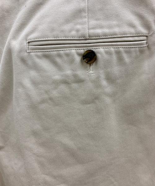 BROOKS BROTHERS（ブルックスブラザーズ）BROOKS BROTHERS (ブルックスブラザーズ) NEAT (ニート) BROOKS BROTHERS　NEAT　タックパンツ ベージュ サイズ:W30の古着・服飾アイテム