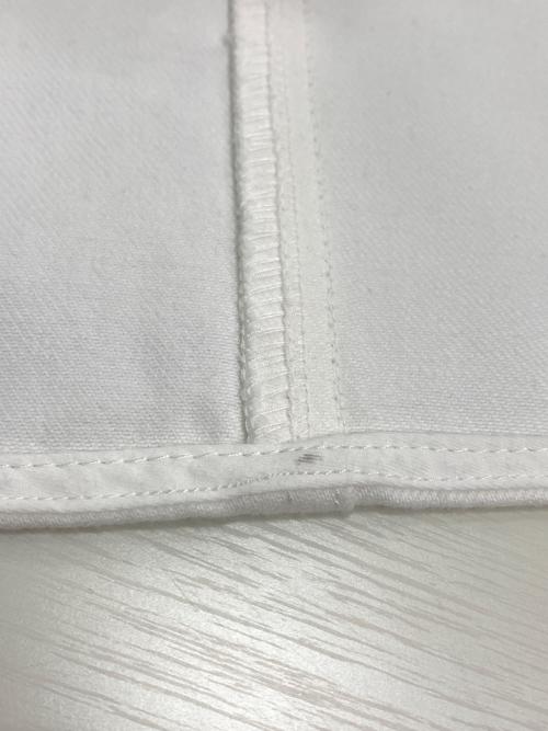 MECRE（メクル）MECRE (メクル) コーティングデニムワンピース ホワイト サイズ:Sの古着・服飾アイテム