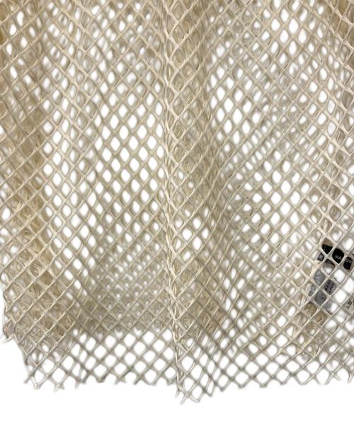 MAISON SPECIAL（メゾンスペシャル）MAISON SPECIAL (メゾンスペシャル) ビッグメッシュトップス アイボリー サイズ:Fの古着・服飾アイテム