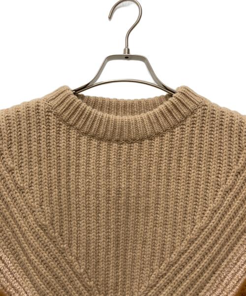 STELLA McCARTNEY（ステラマッカートニー）STELLA McCARTNEY (ステラマッカートニー) ファードッキングニット ベージュ サイズ:38の古着・服飾アイテム