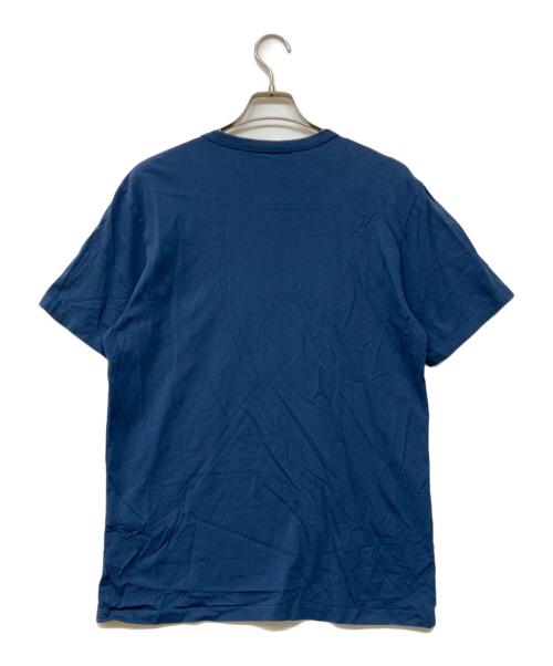 maison kitsune（メゾンキツネ）maison kitsune (メゾンキツネ) レストフォックスパッチクラシックTシャツ ネイビー サイズ:Mの古着・服飾アイテム