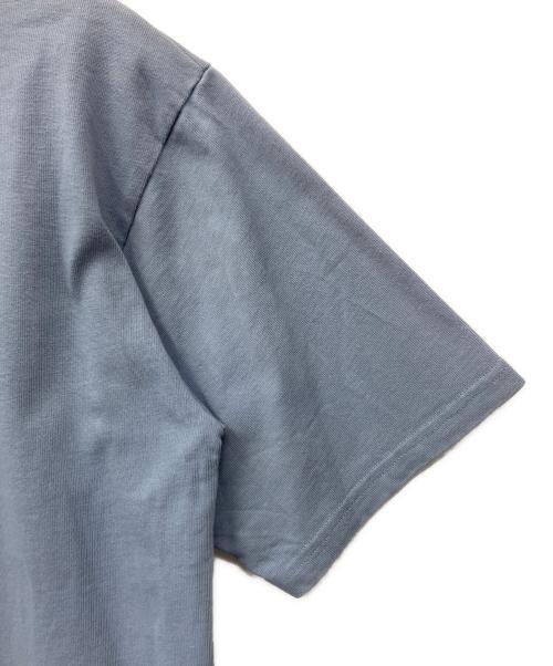 agnes b homme（アニエスベーオム）agnes b homme (アニエスベーオム) ロゴTシャツ スカイブルー サイズ:1の古着・服飾アイテム