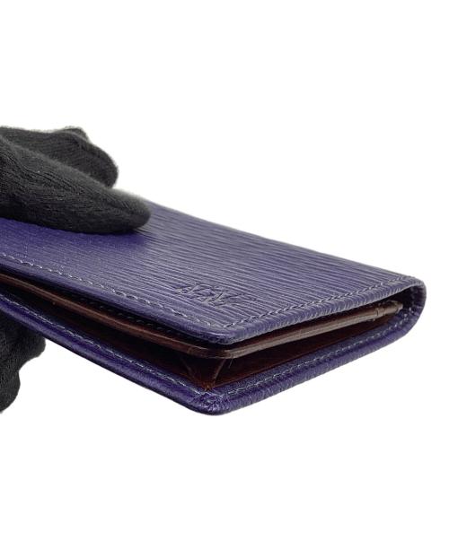 cocomeister（ココマイスター）cocomeister (ココマイスター) カードケース ネイビーの古着・服飾アイテム