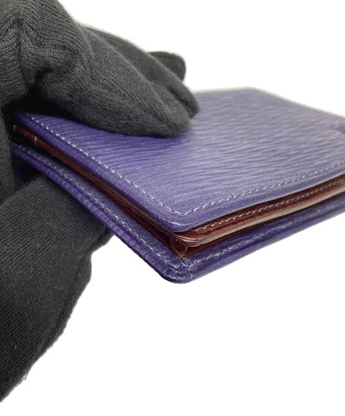 cocomeister（ココマイスター）cocomeister (ココマイスター) カードケース ネイビーの古着・服飾アイテム