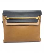 Chloeクロエ）の古着「クレアチェーンショルダーバッグ」｜ブラウン