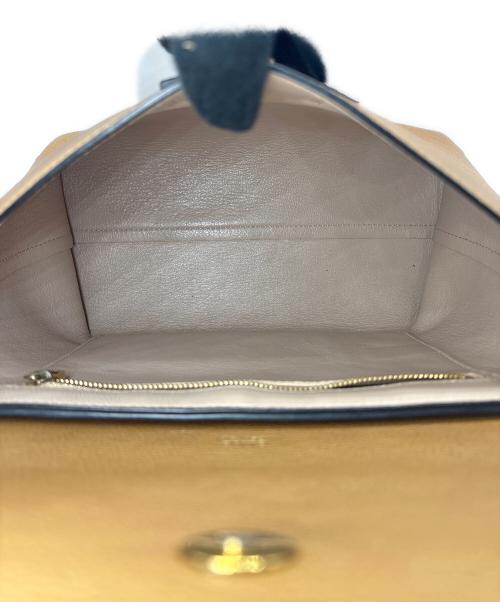 Chloe（クロエ）Chloe (クロエ) クレアチェーンショルダーバッグ ブラウンの古着・服飾アイテム