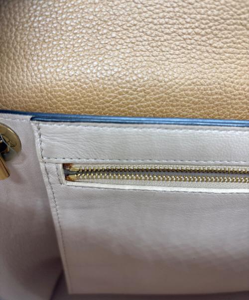 Chloe（クロエ）Chloe (クロエ) クレアチェーンショルダーバッグ ブラウンの古着・服飾アイテム