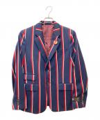 FRED PERRYフレッドペリー）の古着「テーラードジャケット」｜ネイビー