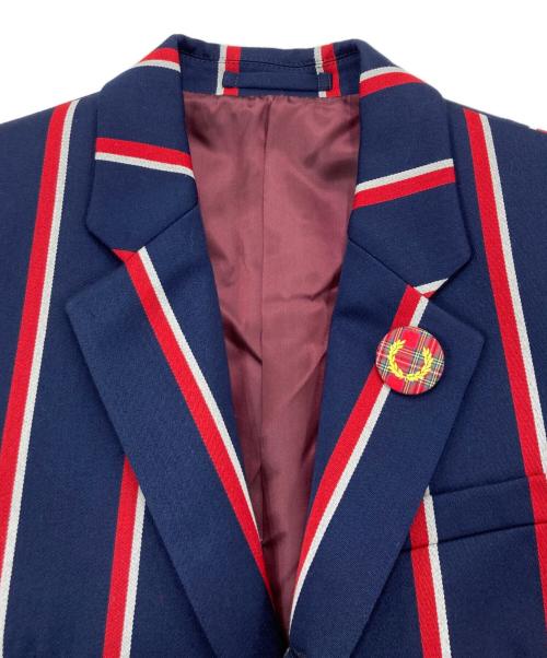 FRED PERRY（フレッドペリー）FRED PERRY (フレッドペリー) テーラードジャケット ネイビー サイズ:Sの古着・服飾アイテム