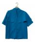 UNITED TOKYO (ユナイテッドトーキョー) アシメケープブラウス ブルー サイズ:FREE：2500円