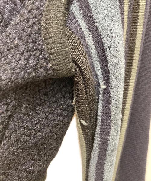 PUBLIC TOKYO（パブリックトウキョウ）PUBLIC TOKYO (パブリックトウキョウ) エンブロイダリーストライプワンピース 161510008 ネイビー サイズ:Freeの古着・服飾アイテム