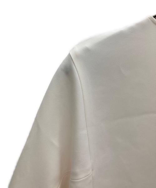 SOEJU（ソージュ）SOEJU (ソージュ) ライトクロスコクーンシルエットブラウス アイボリー サイズ:Mの古着・服飾アイテム