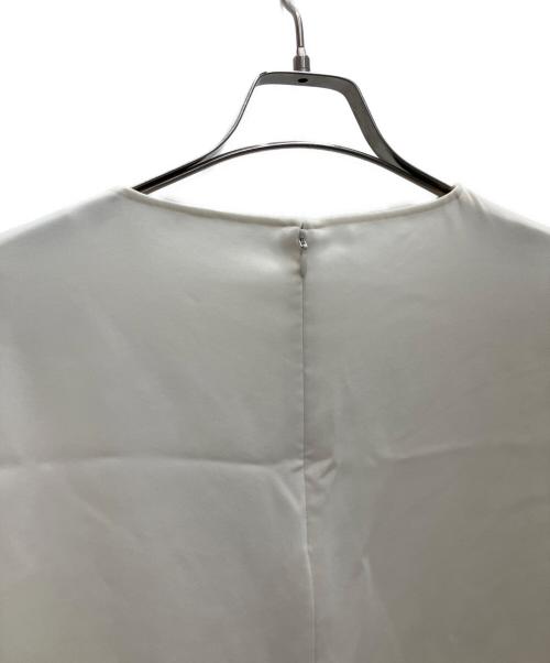 SOEJU（ソージュ）SOEJU (ソージュ) ライトクロスコクーンシルエットブラウス アイボリー サイズ:Mの古着・服飾アイテム