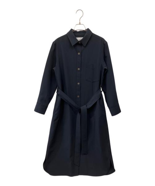 SOEJU（ソージュ）SOEJU (ソージュ) ソフトオックスシャツワンピース ネイビー サイズ:Sの古着・服飾アイテム
