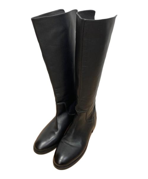 REMME（レメ）REMME (レメ) バックジップロングブーツ ブラック サイズ:36の古着・服飾アイテム
