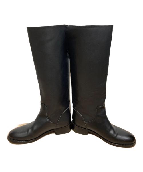 REMME（レメ）REMME (レメ) バックジップロングブーツ ブラック サイズ:36の古着・服飾アイテム