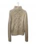 ISABEL MARANT (イザベルマラン) ジップニットカーディガン　CA0108-21H063I ベージュ サイズ:36：9000円