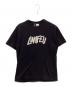 LIMI feu（リミフゥ）の古着「ロゴTシャツ」｜ブラック