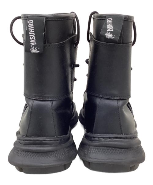 MIHARA YASUHIRO（ミハラヤスヒロ）MIHARA YASUHIRO (ミハラヤスヒロ) LIMI feu (リミフゥ) レースアップブーツ ブラック サイズ:38の古着・服飾アイテム
