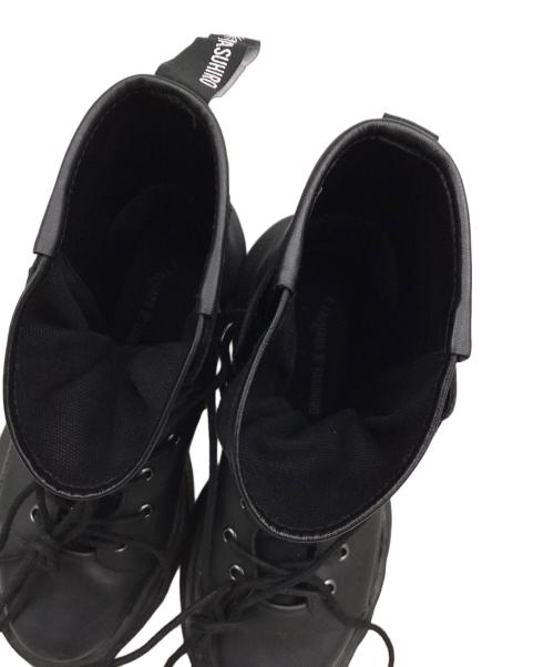 MIHARA YASUHIRO（ミハラヤスヒロ）MIHARA YASUHIRO (ミハラヤスヒロ) LIMI feu (リミフゥ) レースアップブーツ ブラック サイズ:38の古着・服飾アイテム