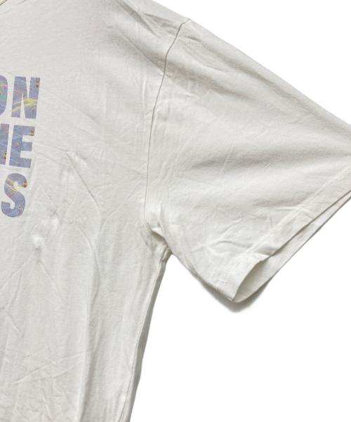 maison kitsune（メゾンキツネ）MAISON KITSUNE (メゾンキツネ) ロゴTシャツ ホワイト サイズ:Ｍの古着・服飾アイテム