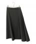 JIL SANDER（ジルサンダー）の古着「アシンメトリースカート」｜ブラック