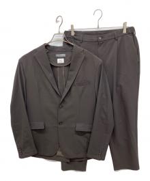 BEAUTY&YOUTH（ビューティーアンドユース）の古着「TORAY エコディア（R）シアサッカー セットアップ」｜ブラウン