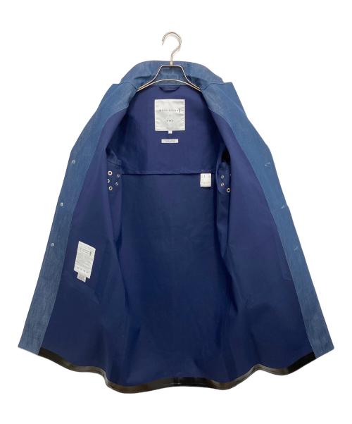 MACKINTOSH（マッキントッシュ）MACKINTOSH (マッキントッシュ) HYKE (ハイク) ゴム引きチェスターコート インディゴ サイズ:1の古着・服飾アイテム