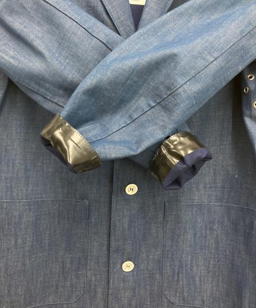 MACKINTOSH（マッキントッシュ）MACKINTOSH (マッキントッシュ) HYKE (ハイク) ゴム引きチェスターコート インディゴ サイズ:1の古着・服飾アイテム