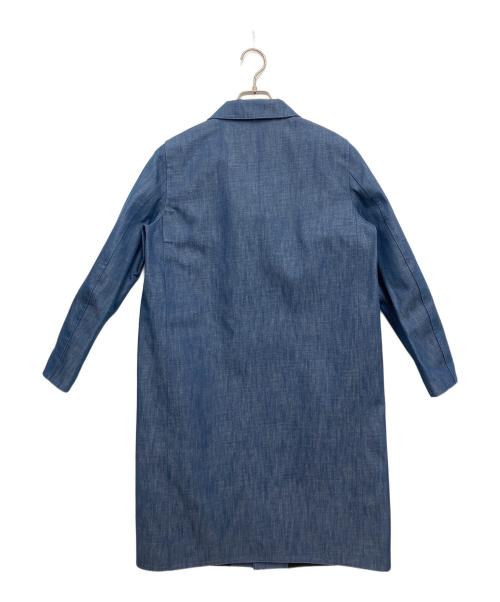 MACKINTOSH（マッキントッシュ）MACKINTOSH (マッキントッシュ) HYKE (ハイク) ゴム引きチェスターコート インディゴ サイズ:1の古着・服飾アイテム