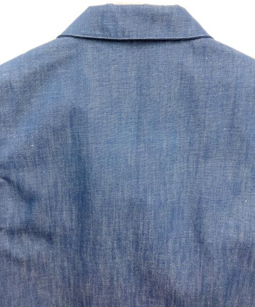 MACKINTOSH（マッキントッシュ）MACKINTOSH (マッキントッシュ) HYKE (ハイク) ゴム引きチェスターコート インディゴ サイズ:1の古着・服飾アイテム