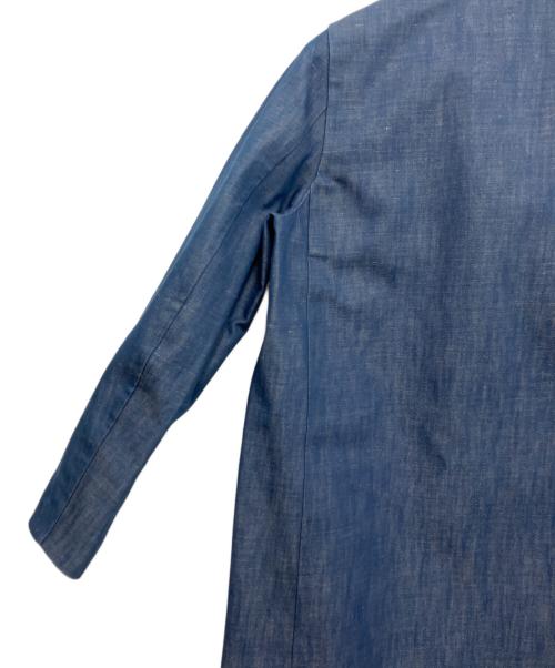 MACKINTOSH（マッキントッシュ）MACKINTOSH (マッキントッシュ) HYKE (ハイク) ゴム引きチェスターコート インディゴ サイズ:1の古着・服飾アイテム