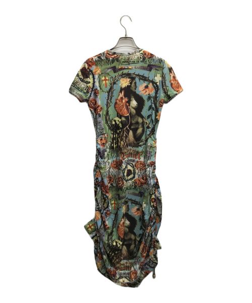 Jean Paul Gaultier FEMME（ジャンポールゴルチエ フェム）Jean Paul Gaultier FEMME (ジャンポールゴルチェフェム) ワンピース グリーン サイズ:40の古着・服飾アイテム