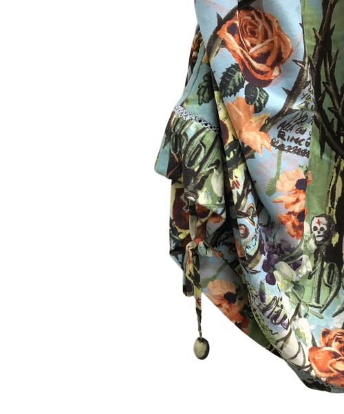 Jean Paul Gaultier FEMME（ジャンポールゴルチエ フェム）Jean Paul Gaultier FEMME (ジャンポールゴルチェフェム) ワンピース グリーン サイズ:40の古着・服飾アイテム