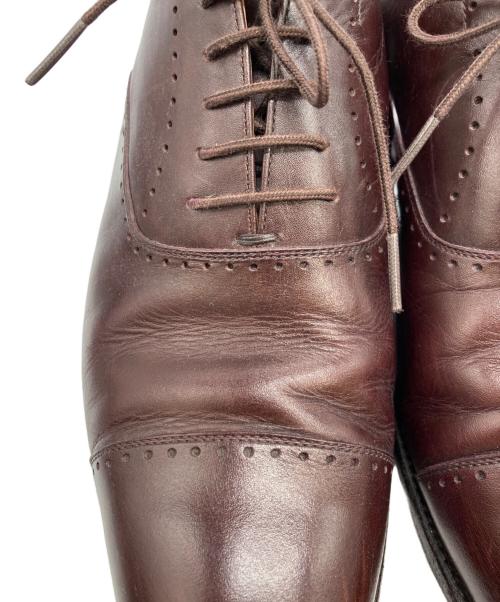 SCOTCH GRAIN（スコッチグレイン）SCOTCH GRAIN (スコッチグレイン) ストレートチップシューズ　1766 ブラウン サイズ:25の古着・服飾アイテム