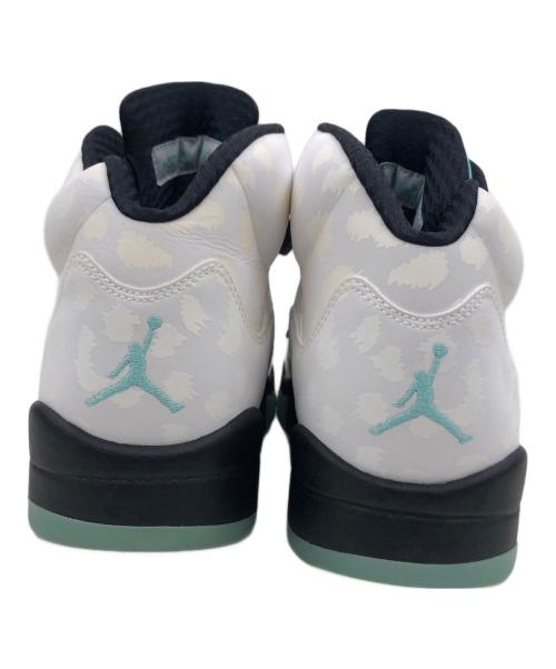 NIKE（ナイキ）NIKE (ナイキ) ハイカットスニーカー ホワイト×グリーン サイズ:27.5cmの古着・服飾アイテム