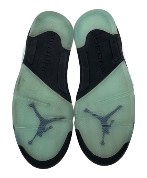 NIKE（ナイキ）NIKE (ナイキ) ハイカットスニーカー ホワイト×グリーン サイズ:27.5cmの古着・服飾アイテム