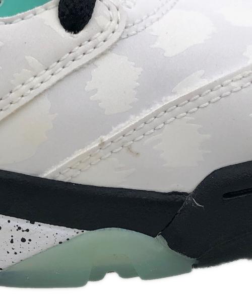 NIKE（ナイキ）NIKE (ナイキ) ハイカットスニーカー ホワイト×グリーン サイズ:27.5cmの古着・服飾アイテム