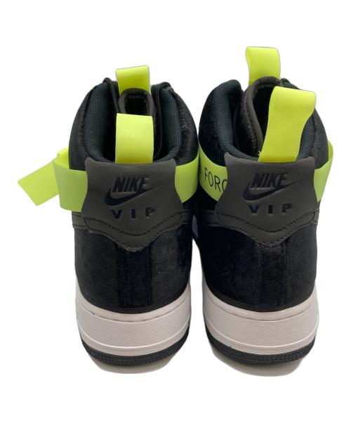 NIKE（ナイキ）NIKE (ナイキ) AIR FORCE1 HIGH　ハイカットスニーカー　573967-003 ブラック×グリーン サイズ:27.5の古着・服飾アイテム