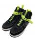 NIKE（ナイキ）の古着「AIR FORCE1 HIGH　ハイカットスニーカー　573967-003」｜ブラック×グリーン