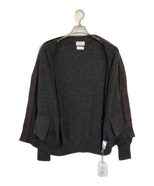HERILL（ヘリル）HERILL (ヘリル) Wholegarment Cardigan ブラックブラウン サイズ:3 未使用品の古着・服飾アイテム