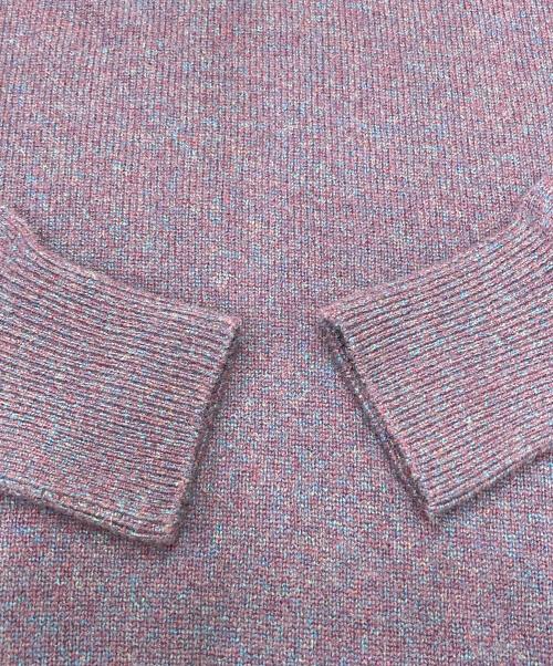 HERILL（ヘリル）HERILL (ヘリル) Wholegarment Pullover 23-080-HL-8000-3 パープル サイズ:3 未使用品の古着・服飾アイテム