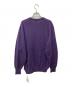 HERILL (ヘリル) Wholegarment Pullover 23-080-HL-8000-3 パープル サイズ:3 未使用品：22000円
